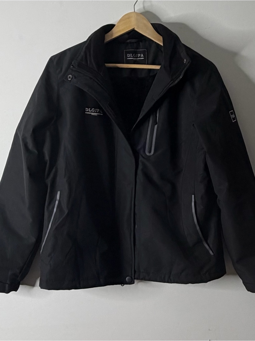 Women's Black Waterproof Jacket